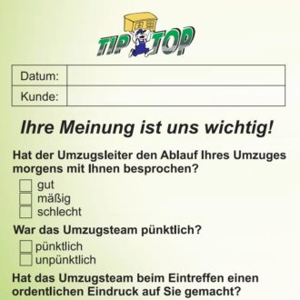 Qualitätspruefung, Kundenbefragung